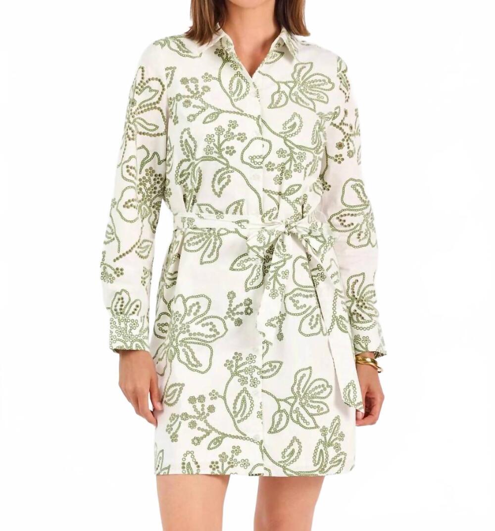 NEW MARY SQUARE sarah mini dress in lacecap white